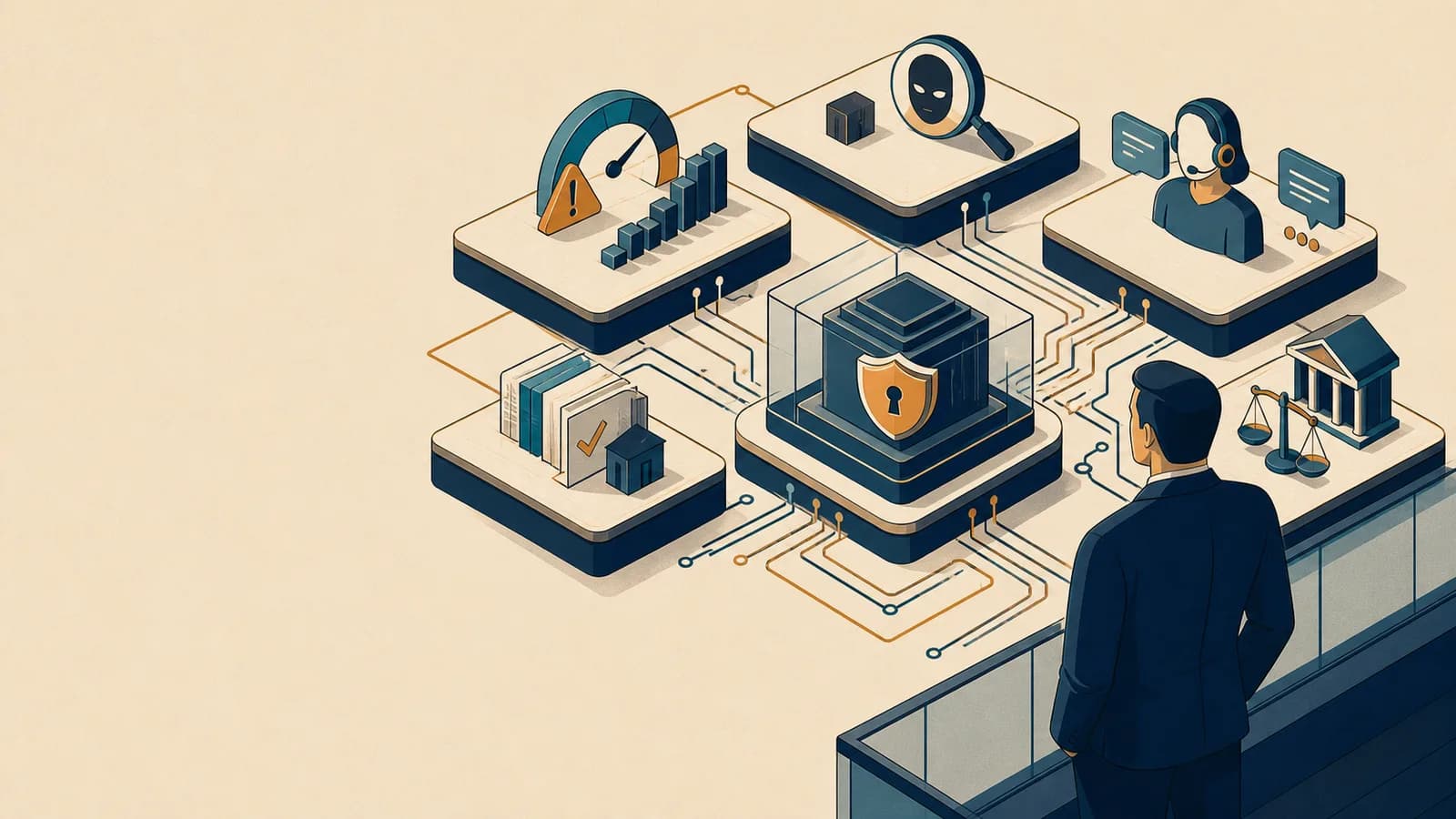Editorial illustration for The Questions Financial-Services Leaders Should Ask in China